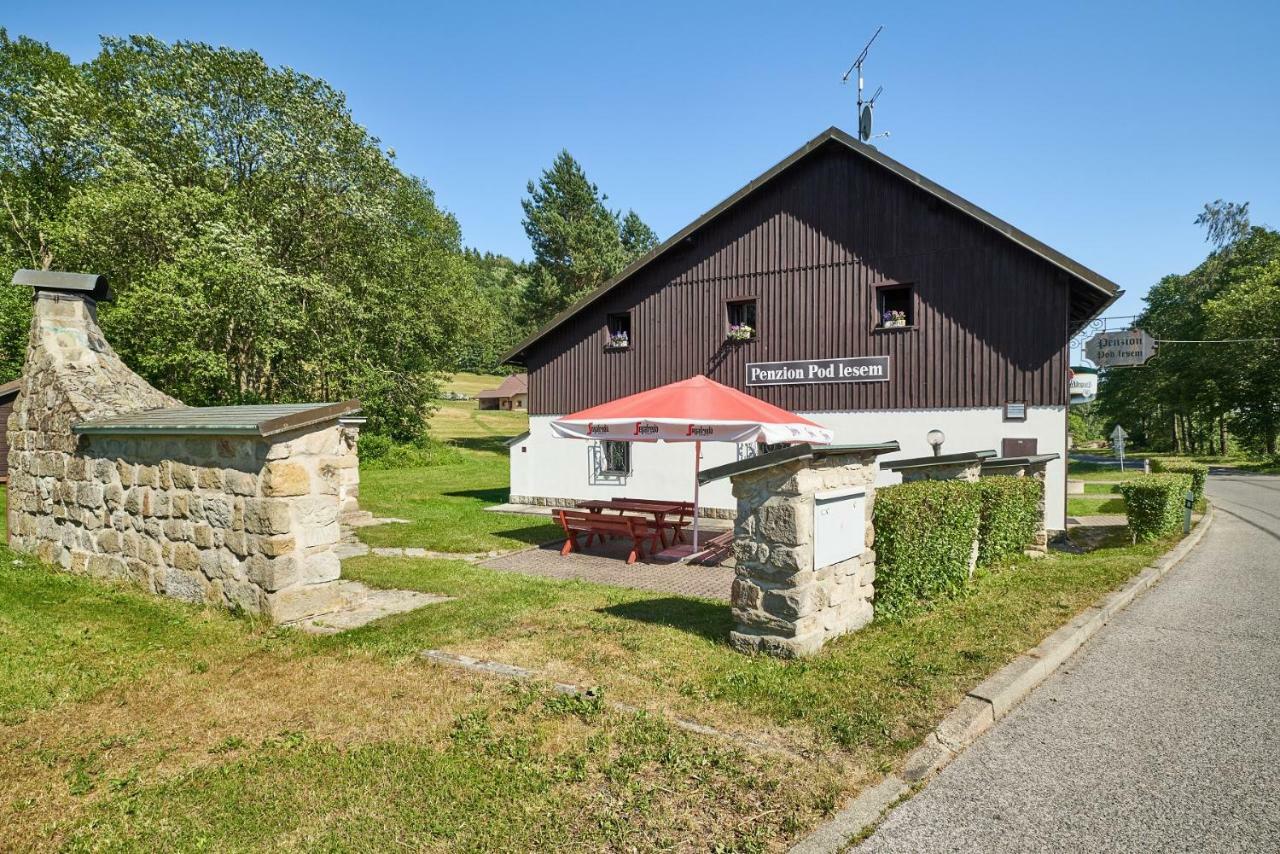 Penzion Pod Lesem Hotell Hodkovice Eksteriør bilde